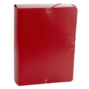 FABRISA CARPETA PROYECTO CARTÓN 9CM. ROJO