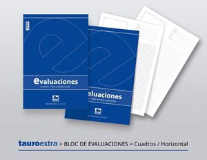 TAURO BLOC DE EVALUACIONES CUADRÍCULA 4MM. 40 HOJAS