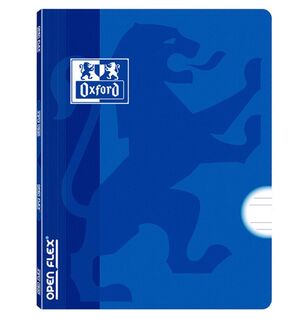 OXFORD CUADERNO A4+ GRAPADO PAUTA 3,5MM. OPENFLEX AZUL