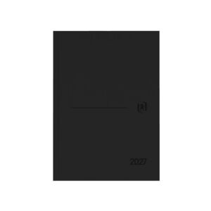 OXFORD AGENDA MINIMAL 2027 SEMANA VISTA VERTICAL NEGRO