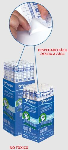 SADIPAL FORRALIBROS ROLLO ADHESIVO 0,33 X 1,50M.