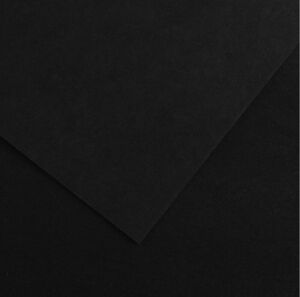 FABRIANO CARTULINA 50 X 65CM. 185GRS. NEGRO