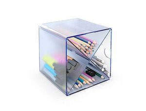ORGANIZADOR MODULAR ARCHICUBO 150 X 150 X 155MM. AZUL TRANSPARENTE
