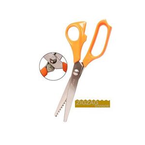 PRYSE TIJERA CORTE ZIG ZAG PEQUEÑO 215MM.
