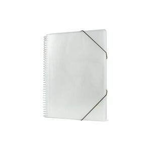 PRYSE CARPETA A4 PERSONALIZABLE 50 FUNDAS ESPIRAL TRANSPARENTE