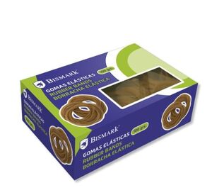 BISMARK GOMAS ELÁSTICAS 10CM. CAJA 100 GRS.