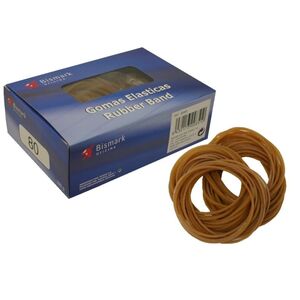 BISMARK GOMAS ELÁSTICAS 8CM. CAJA 100 GRS.