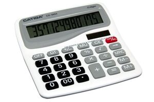 CATIGA CALCULADORA SOBREMESA CD-2653W BLANCA