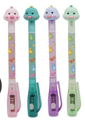 BISMARK BOLÍGRAFO TINTA INVISIBLE DINOS