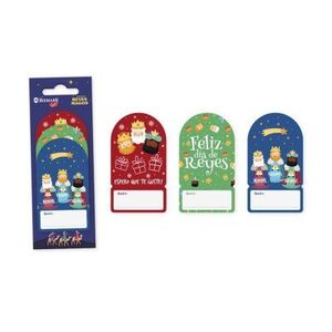 ETIQUETAS ADHESIVAS REYES MAGOS 3 UNDS.
