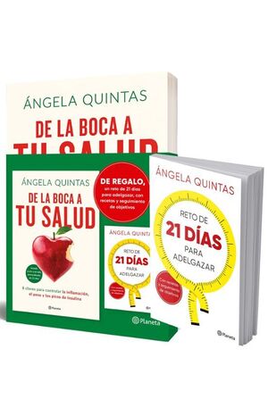 PACK DE LA BOCA A TU SALUD + RETO DE 21 DÍAS PARA ADELGAZAR