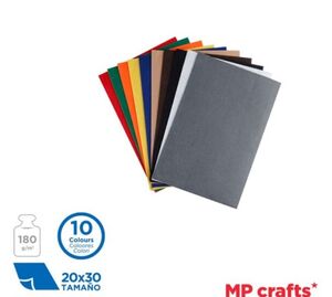 MP LÁMINAS DE FIELTRO A4 10 COLORES