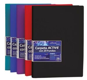 OFFICEBOX CARPETA A3 20 FUNDAS SUPRA