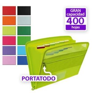 OFFICEBOX CLASIFICADOR COLORLINE VISION 12 DEPARTAMENTOS + PORTATODO