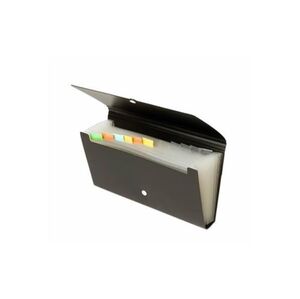 OFFICEBOX CLASIFICADOR RECIBO 12 DIVISIONES NEGRO