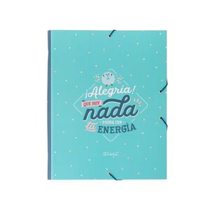 MR WONDERFUL CARPETA SEPARADORA - ¡ALEGRIA! QUE HOY NADA PODRÁ CON TU ENERGÍA