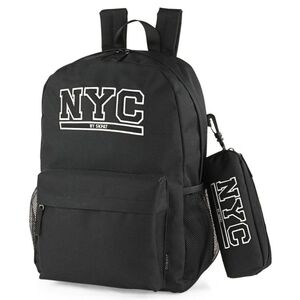 SKAPT MOCHILA ESCOLAR NYC + PORTATODO NYC NEGRO