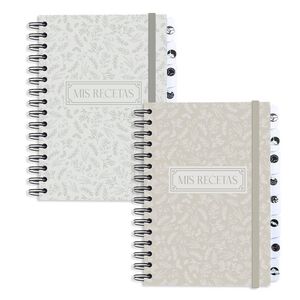 DCASA CUADERNO A5 ESPIRAL MIS RECETAS