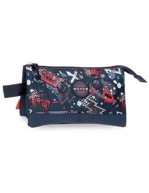 ESTUCHE PORTATODO TRIPLE MOVOM FREE TIME