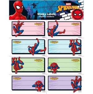 ETIQUETAS ESCOLARES MARVEL SPIDERMAN