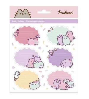 ETIQUETAS ESCOLARES PREMIUM PUSHEEN