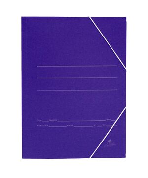 MARIOLA CARPETA CARTÓN AZUL FOLIO SOLAPA