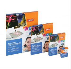 DHP FUNDA PLASTIFICAR A3 125µ 100 UNIDADES