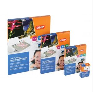 DHP FUNDA PLASTIFICAR A5 125µ 100 UNDS.