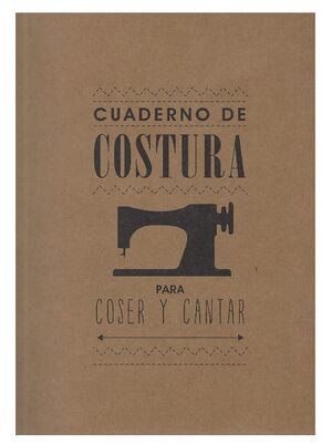 CUADERNO A5 DE COSTURA 72 HOJAS