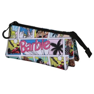 ESTUCHE PORTATODO TRIPLE BARBIE COMIC