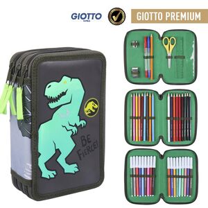 PLUMIER TRES PISOS CON ACCESORIOS JURASSIC PARK