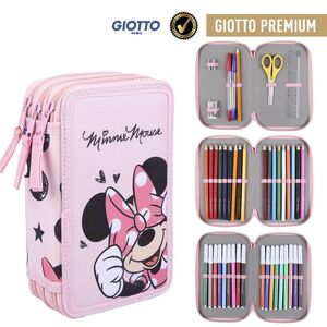PLUMIER TRES PISOS CON ACCESORIOS MINNIE