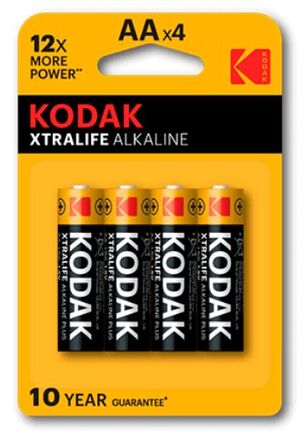 KODAK PILAS XTRALIFE AA ALKALINE 4 UNDS. LR06