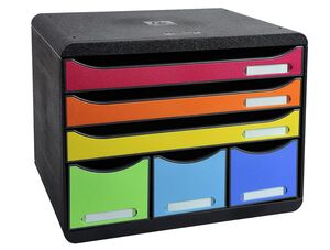 EXACOMPTA MODULO 6 CAJONES MULTICOLOR IDEARAMA ARLEQUIN