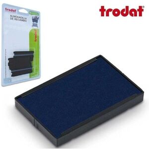 TRODAT ALMOHADILLA PRINTY 4928/6 AZUL BLISTER 2 UNIDADES