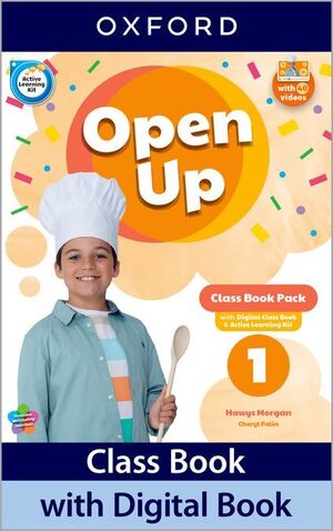 OPEN UP 1º PRIMARY. CLASS BOOK. OXFORD ´22  