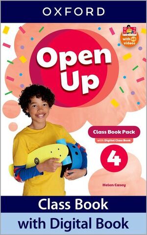 OPEN UP 4º PRIMARY. CLASS BOOK. OXFORD ´22  