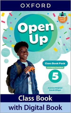 OPEN UP 5º PRIMARY. CLASS BOOK. OXFORD ´22