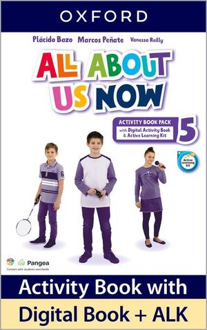 ALL ABOUT US NOW 5º PRIMARY. ACTIVITY BOOK. OXFORD ´22