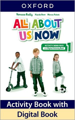 ALL ABOUT US NOW 1º PRIMARY. ACTIVITY BOOK. OXFORD ´22