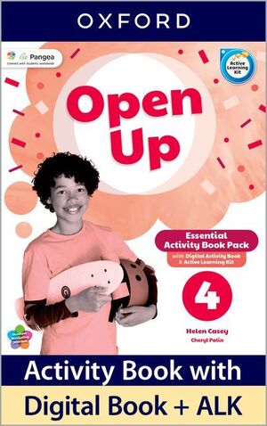 OPEN UP 4º PRIMARY. ESSENTIAL ACTIVITY BOOK. OXFORD ´23