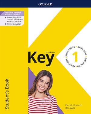 KEY TO 1º BACHILLERATO. STUDENT'S BOOK. OXFORD ´22
