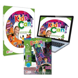 KIDS CAN! 4º PRIMARY. ACTIVITY BOOK. MACMILLAN ´22