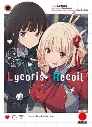 LYCORIS RECOIL - NOVELA
