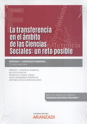 TRANFERENCIA EN EL AMBITO DE LAS CIENCIAS SOCIALES