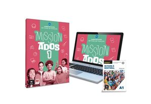 MISSION ADOS 1 PACK CAHIER + TOKEN DIGITAL. MACMILLAN ´26