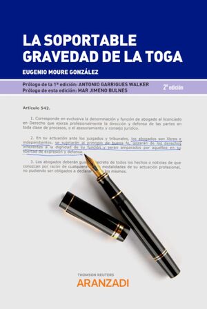 LA SOPORTABLE GRAVEDAD DE LA TOGA (PAPEL + E-BOOK)