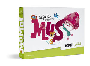 MOMOI 3 AÑOS. TRIMESTRE 2: MUS. EDELVIVES ´24
