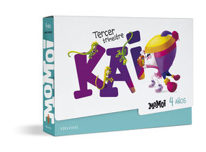 MOMOI 4 AÑOS. TRIMESTRE 3: KAI. EDELVIVES ´24