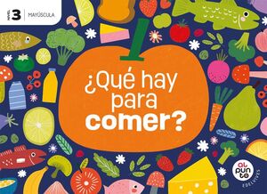 ¿QUÉ HAY PARA COMER? NIVEL 3. MAYÚSCULA. EDELVIVES ´26
